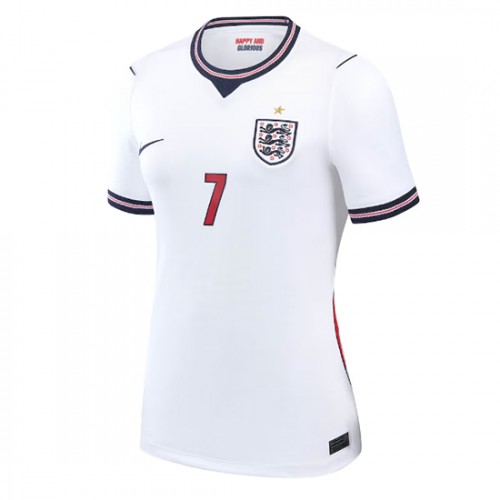 England Bukayo Saka #7 Replika Hemmatröja Damer VM 2026 Kortärmad